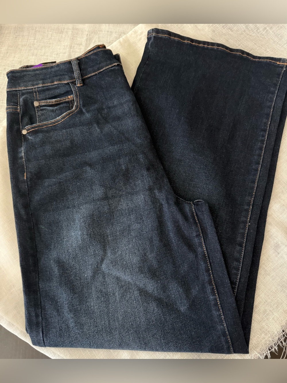 Well Worn Dark Indigo Boot Cut Women's Jeans